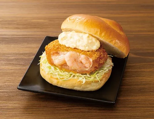 海老カツバーガー
