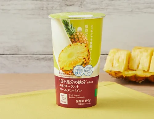 NATURAL LAWSON Golden Pineapple Drinking Yogurt (Provides Daily Iron)
