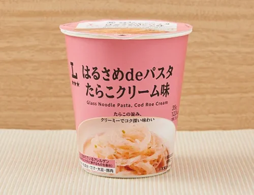 Glass Noodle Pasta with Tarako Cream Sauce
