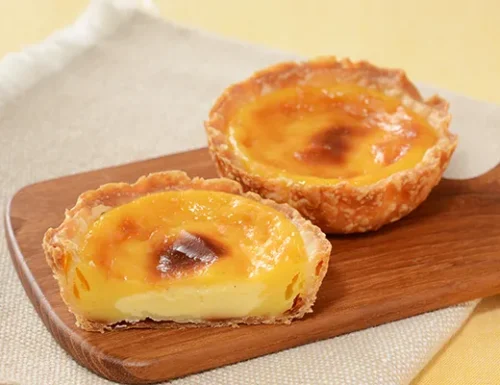 Creamy & Crispy Egg Tart