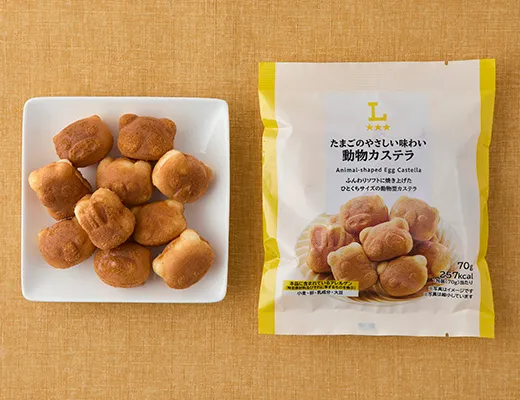 たまごのやさしい味わい 動物カステラ