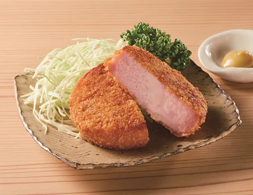 사치스러운 두툼한 햄카츠