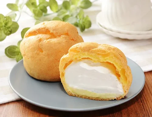 Large Twin Cream Puff