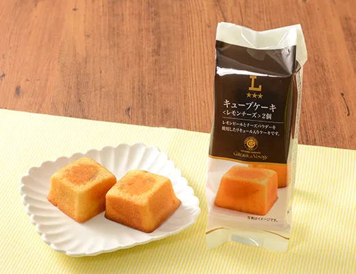 キューブケーキ レモンチーズ