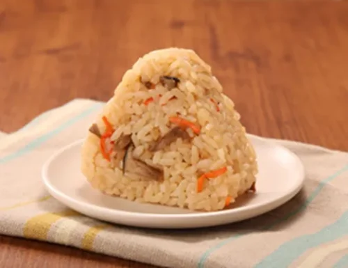 Shimeji Mushroom Onigiri