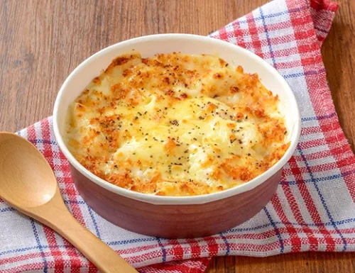 Cheese Gratin with 5 Kinds of Cheese