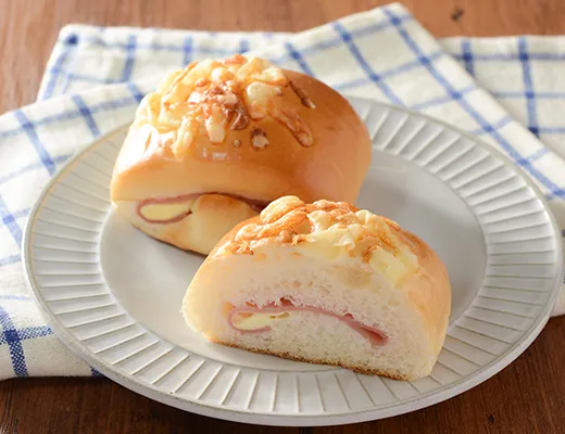 Toasted Cheese Ham & Mayonnaise Bread (2 Pcs)