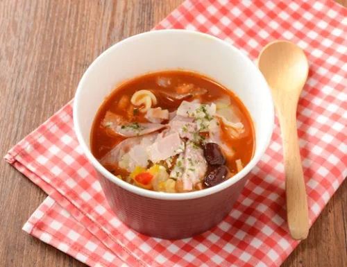 Minestrone with Pasta (Contains a Serving of Vegetables)