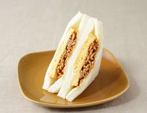 Tamagoyaki & Yakisoba Sandwich