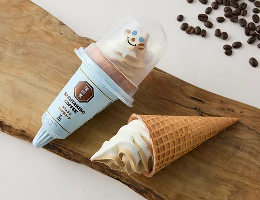 SARUTAHIKO COFFEE Caffè Latte Waffle Cone