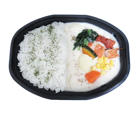 クリームシチューライス