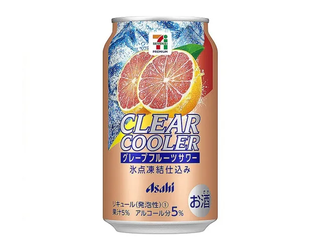 7 PREMIUM Clear Cooler Grapefruit Can 350ML