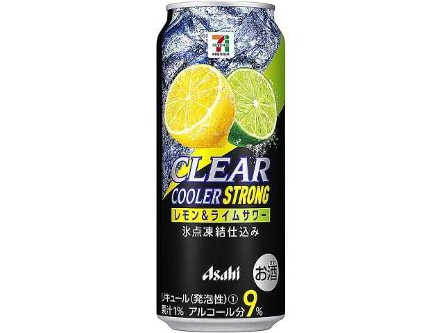 7プレミアム クリアクーラー STRONGレモン&ライム500ml
