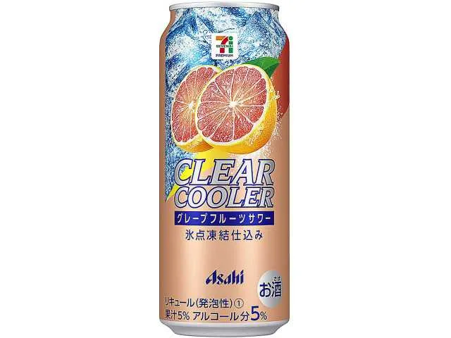 7 프리미엄 클리어 쿨러 그레이프후르츠 캔 500ML