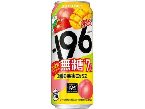 ー196無糖 3種の果実ミックス 500ml