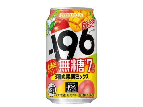-196無糖 3種の果実ミックス 350ml
