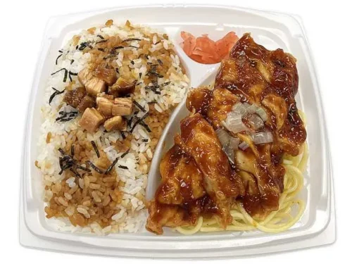 油淋鶏&たれまぶし御飯(チャーシューのせ)