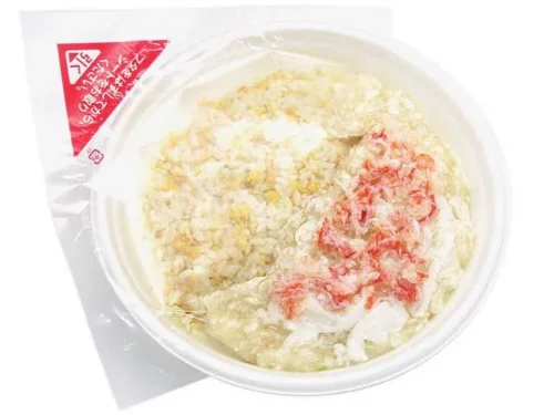 蟹あんかけ玉子炒飯(国産紅ズワイガニ使用)
