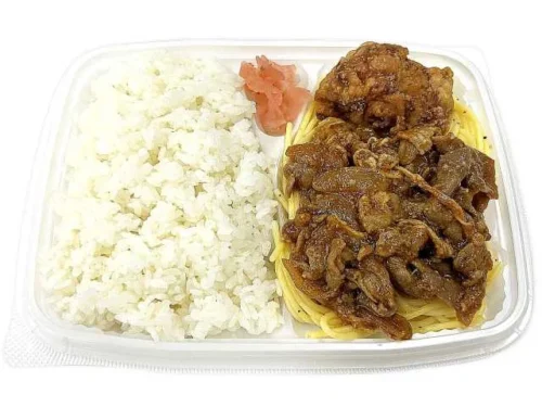 豚焼肉&唐揚げコンボ弁当