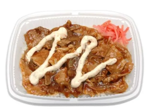 Pork Yakiniku Bento with Chili Mayonnaise