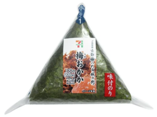 味付海苔おにぎり 梅おかか
