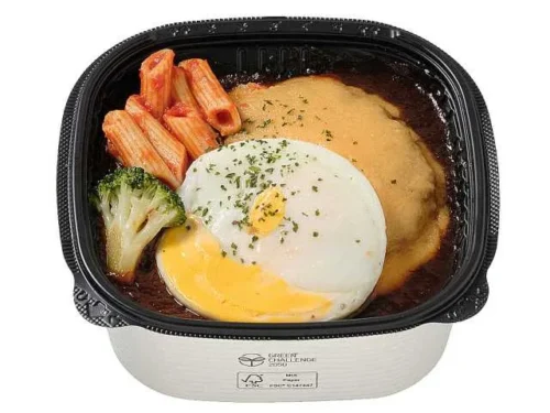 月夜のとろけるチーズソース ロコモコ丼