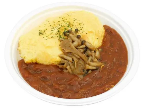 Mushroom Omelette with Hayashi Sauce (using Mie Prefecture Mushrooms)