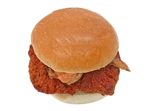 Spicy Red Chili Chicken Cutlet Burger