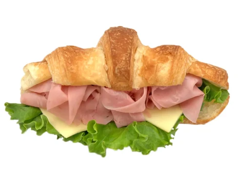 Ham & Cheese Croissant Sandwich