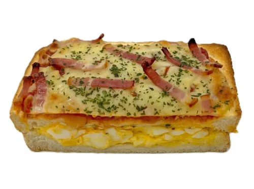 Pizza Toast with Egg