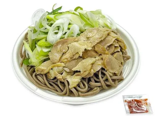 Tohoku Exclusive: Warm Meat Soba with Savory Chicken Broth