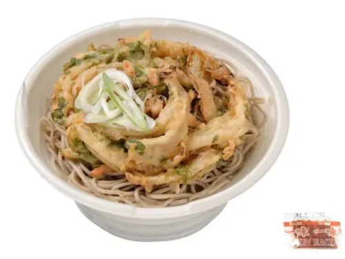 Kakiage Soba with Hokkaido Buckwheat Flour