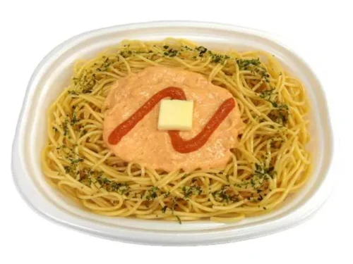 Large Portion Mentai-Mayo Pasta with KANEFUKU Mentaiko