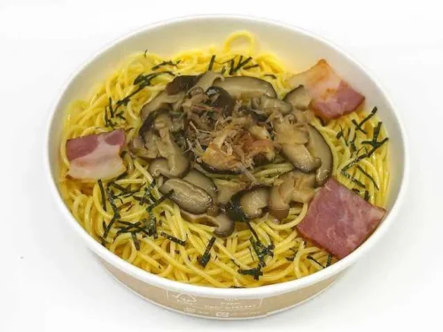 生椎茸の和風パスタ 黄金生姜使用