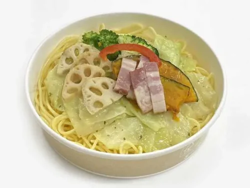 Vegetable Peperoncino with Lotus Root from Aichi Prefecture