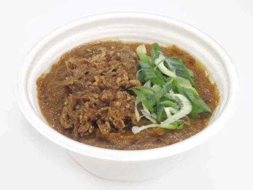 お出汁のきいた牛カレーうどん