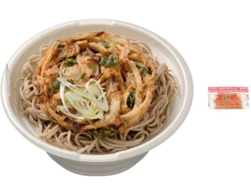Kakiage Soba with Dashi Fragrance