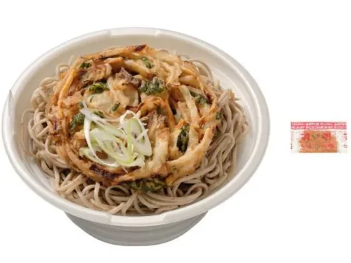 Kakiage Soba with Dashi Flavor