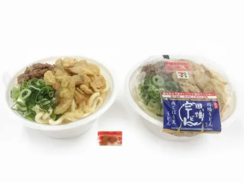 Inaba Udon’s Meat & Burdock Tempura Udon