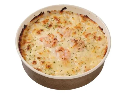 Shrimp Doria with Rich Cheese-Fragrant Sauce