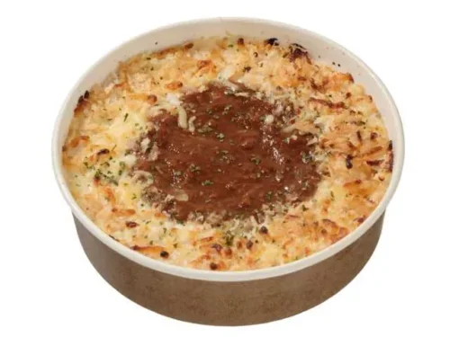 Meat Sauce Doria with Three Cheeses
