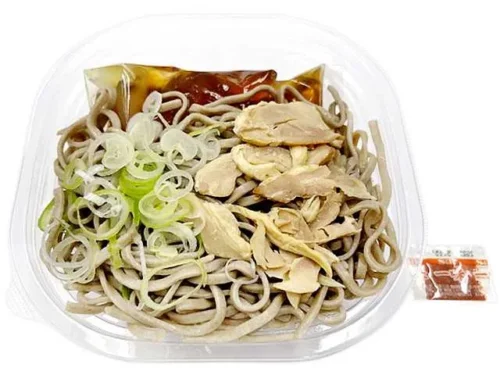 東北限定 若鶏の冷たい肉そば