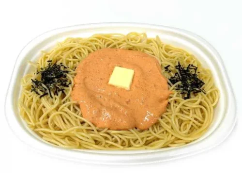 Spaghetti with Mentaiko Mayonnaise, using Hakata Karashi Mentaiko