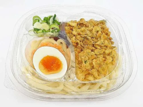 自家製揚げ玉の冷したぬきうどん