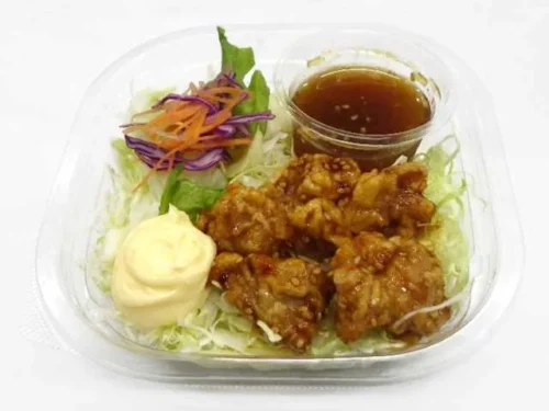 Sweet & Spicy Fried Chicken Pasta Salad