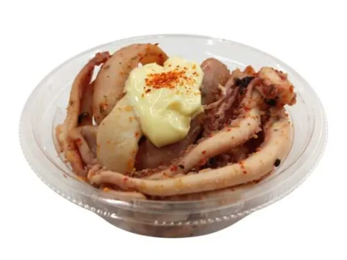 Grilled Squid with Shichimi Mayonnaise