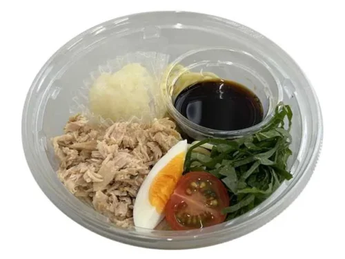 Pasta Salad with Tuna and Grated Daikon Radish