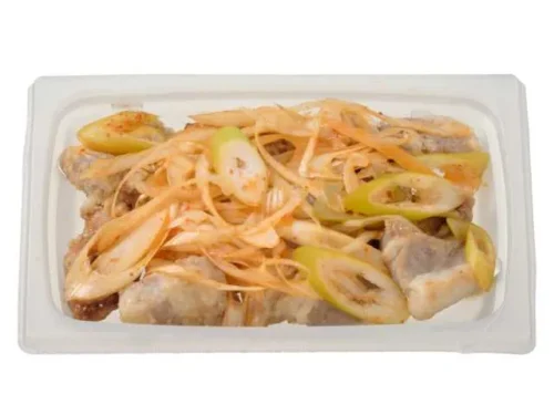 ねぎ盛り焼豚