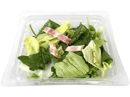 Soft Spinach and Two Types of Lettuce Mix Salad