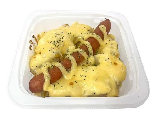 ソーセージとポテトのマヨネーズ焼き